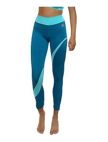 Legging Femme Fitness Taille haute, Abril