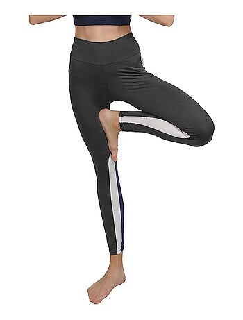 Legging Femme Fitness Taille haute, Bikram