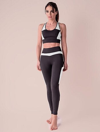 Legging Femme Fitness Taille haute, Sabela