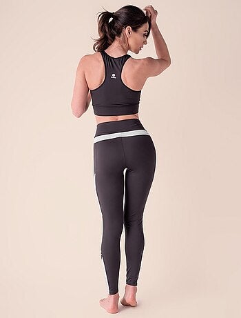 Legging Femme Fitness Taille haute, Sabela