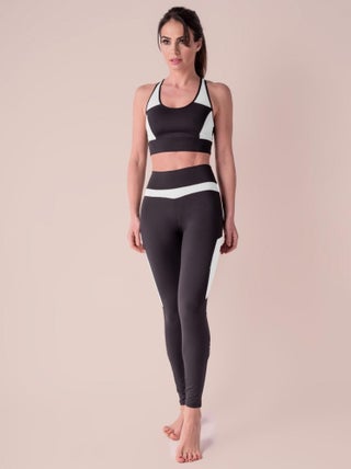Legging Femme Fitness Taille haute, Sabela