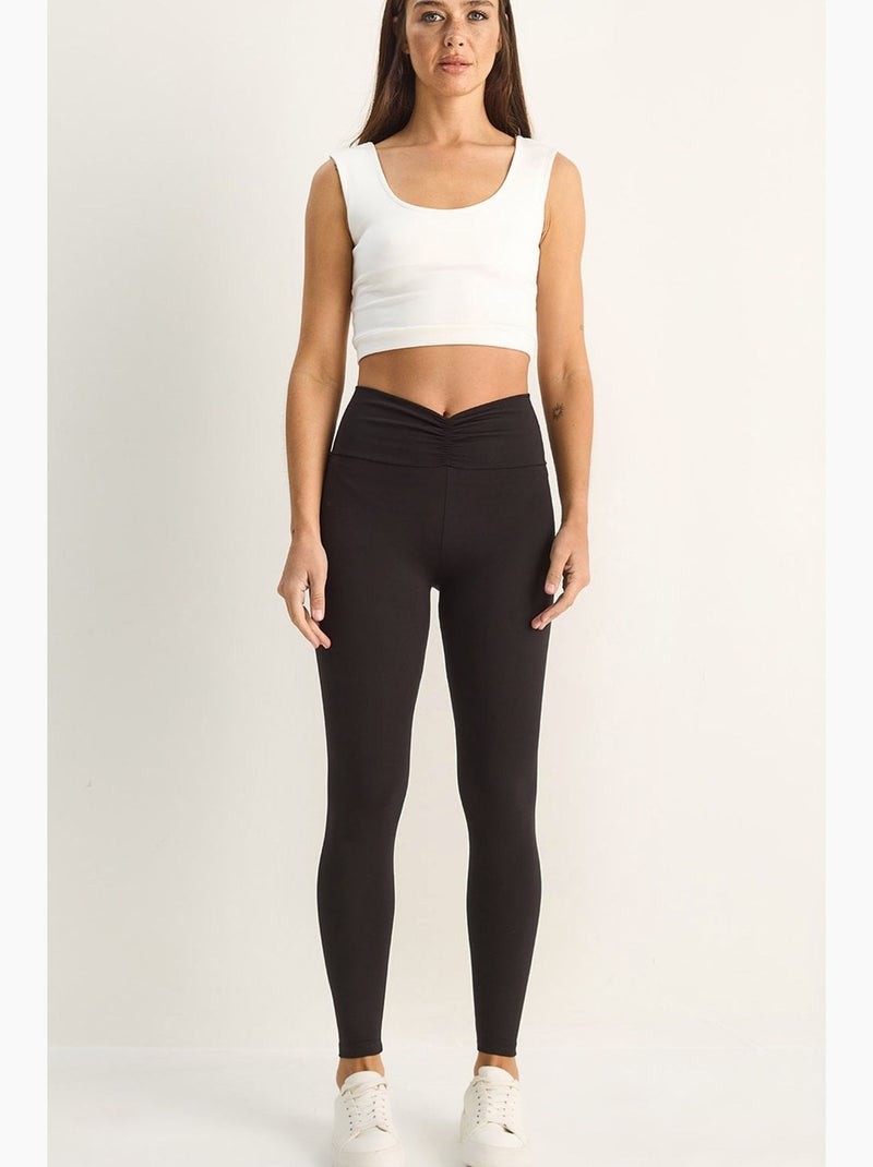Legging femme lucci Noir - Kiabi