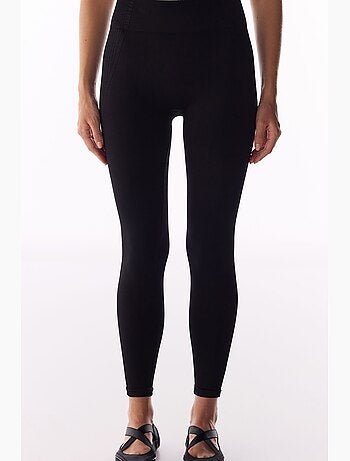 Legging femme sans coutures line waist à rayures penti