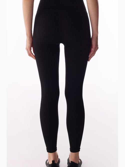 Legging femme sans coutures line waist à rayures penti - Kiabi