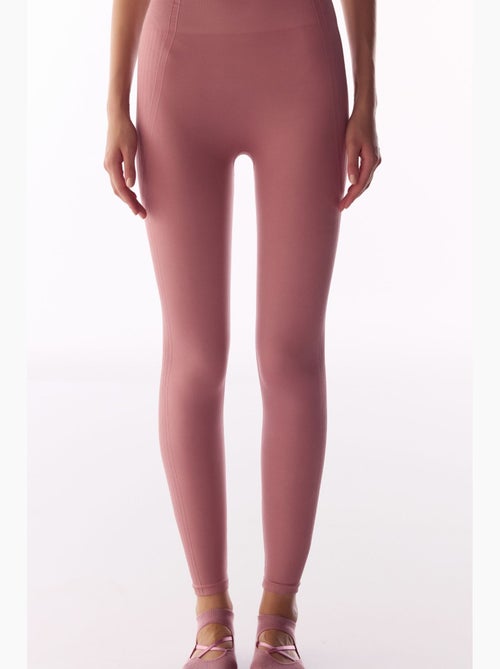 Legging femme sans coutures line waist à rayures penti - Kiabi