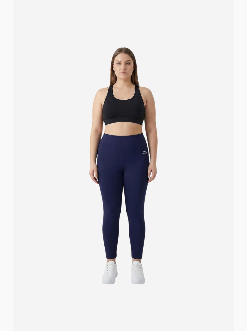 Legging femme taille haute ajusté tommy Bleu Gris - Kiabi