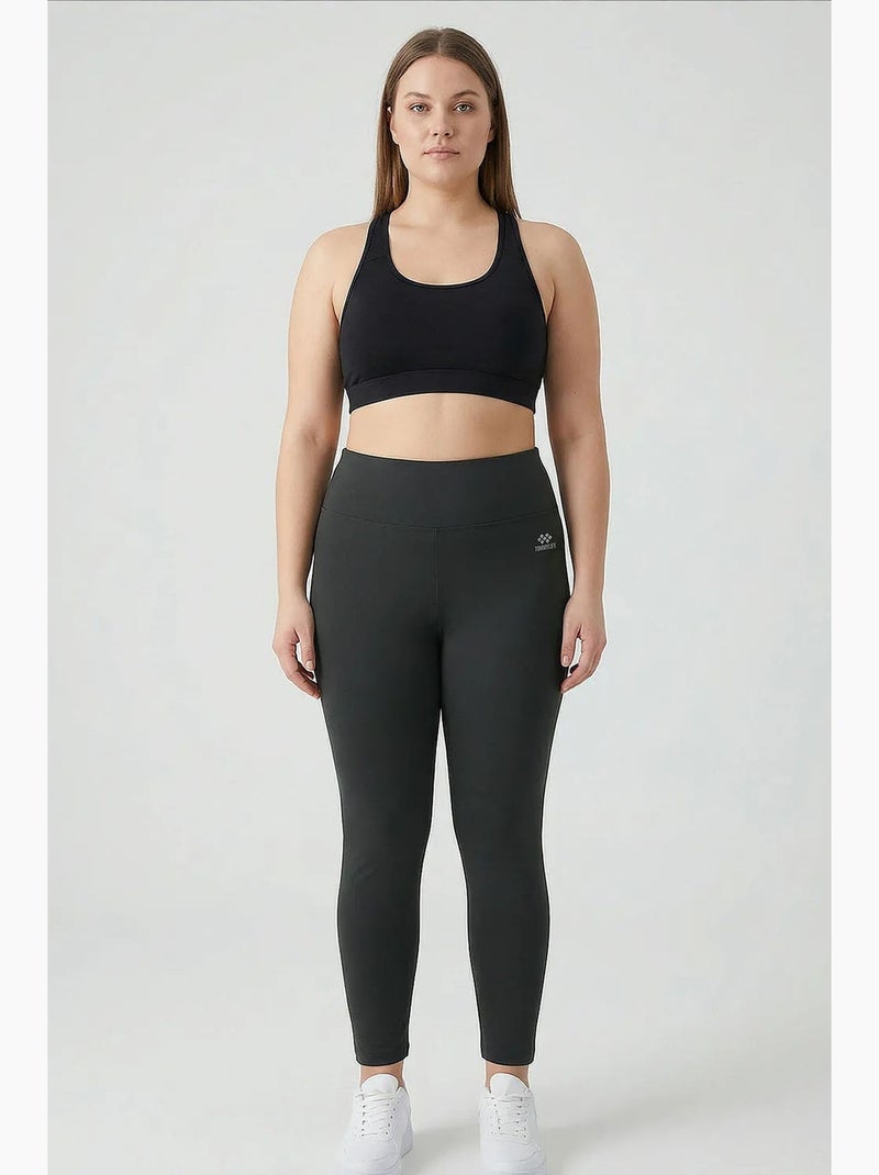 Legging femme taille haute ajusté tommy Noir Bleu - Kiabi