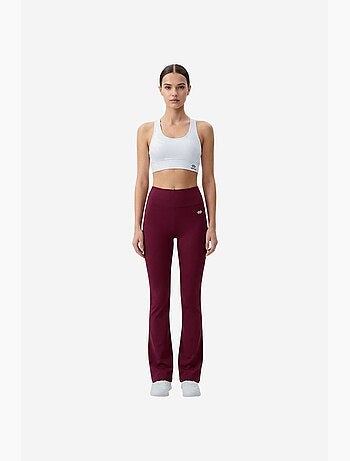 Legging femme taille haute évasé tommy