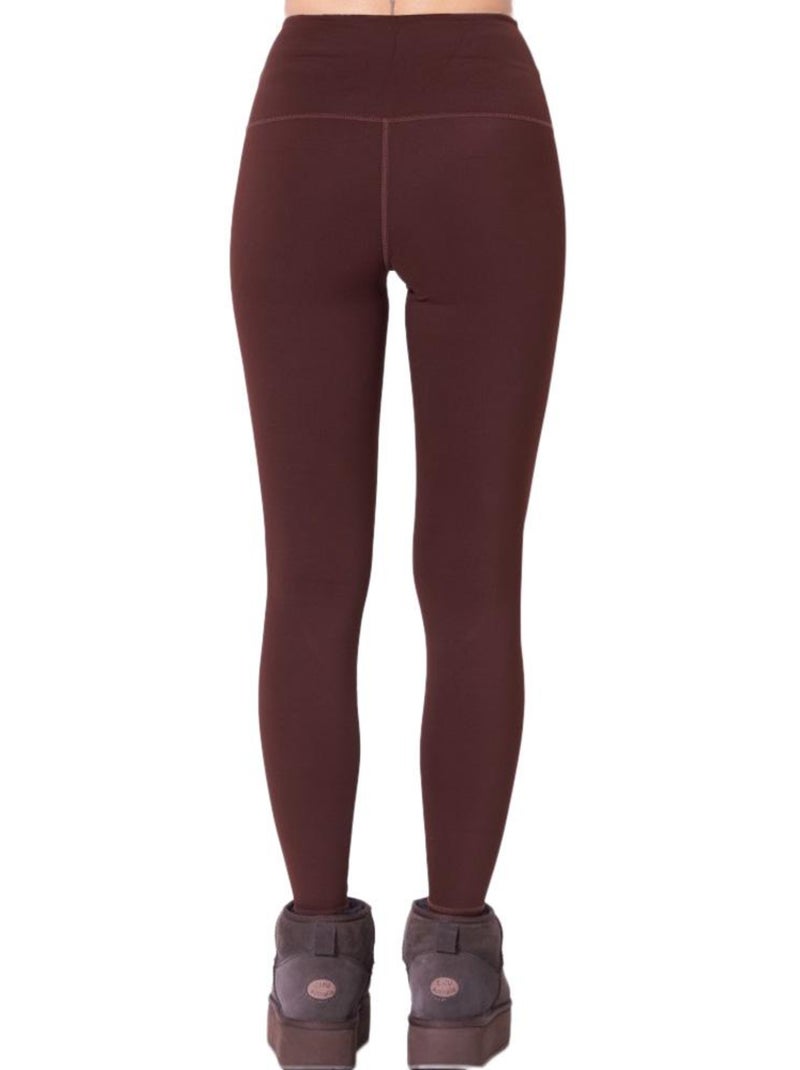 Legging Femme Tommy Hilfiger Marron cappuccino - Kiabi