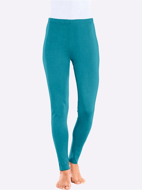 Legging femme uni à ceinture élastique et confortable - Taille standard - Moda Vilona - Kiabi Legging femme uni à ceinture élastique et confortable - Taille standard - Moda Vilona - Kiabi
