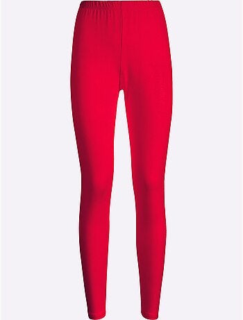 Legging femme uni avec ceinture élastique et coupe ajustée - Taille standard - Moda Vilona