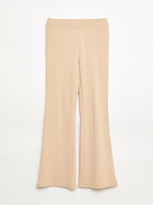 Legging flare côtelé - Kiabi
