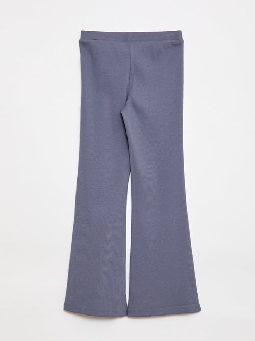 Legging flare côtelé - Kiabi