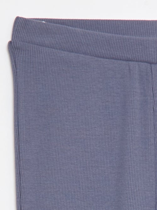 Legging flare côtelé - Kiabi