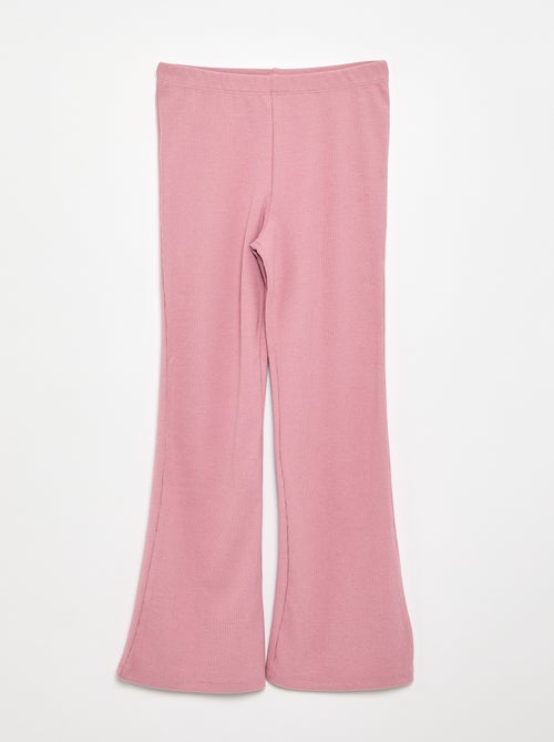 Legging flare en maille côtelée - Kiabi Legging flare en maille côtelée - Kiabi