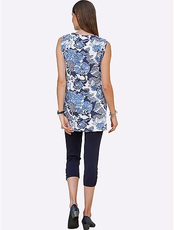 Legging Fronces Au Bas Des Jambes - Taille Standard - Moda Vilona