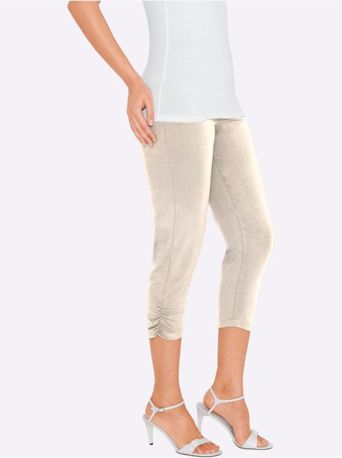 Legging Fronces Au Bas Des Jambes - Taille Standard - Moda Vilona - Kiabi