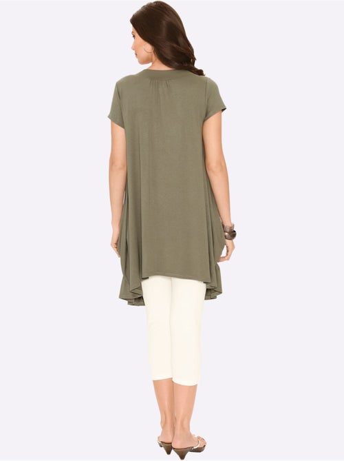 Legging Fronces Au Bas Des Jambes - Taille Standard - Moda Vilona - Kiabi