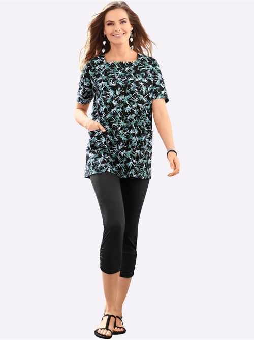 Legging Fronces Au Bas Des Jambes - Taille Standard - Moda Vilona - Kiabi