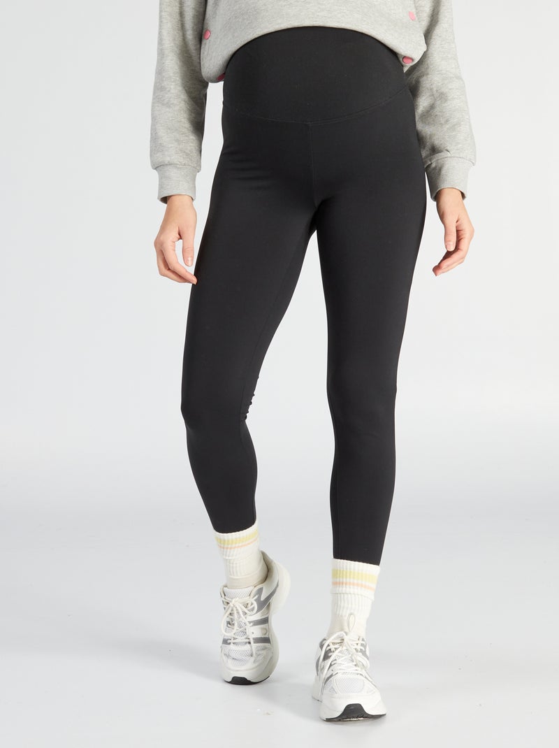 Legging grossesse de sport noir - Kiabi