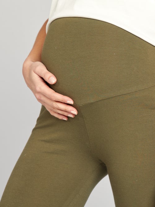 Legging grossesse long en jersey uni - Kiabi