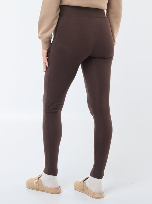 Legging grossesse long en jersey uni - Kiabi