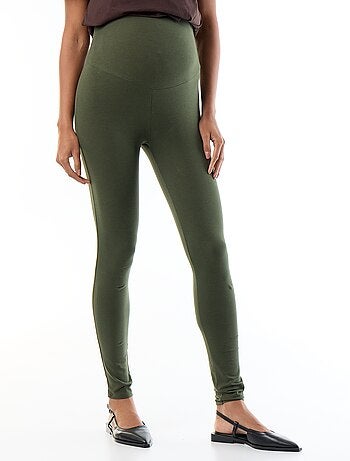 Legging grossesse long en jersey uni