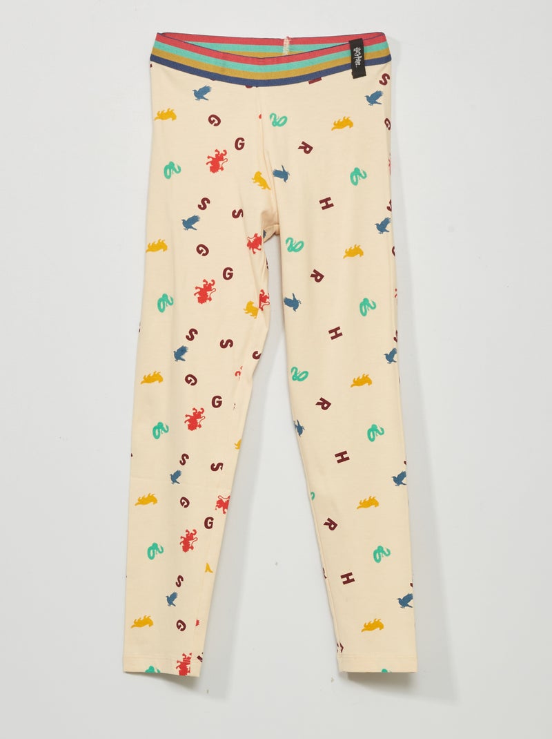 Legging 'Harry Potter' Ecru - Kiabi