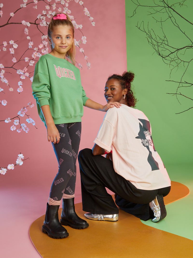 Legging imprimé - Wicked Noir - Kiabi