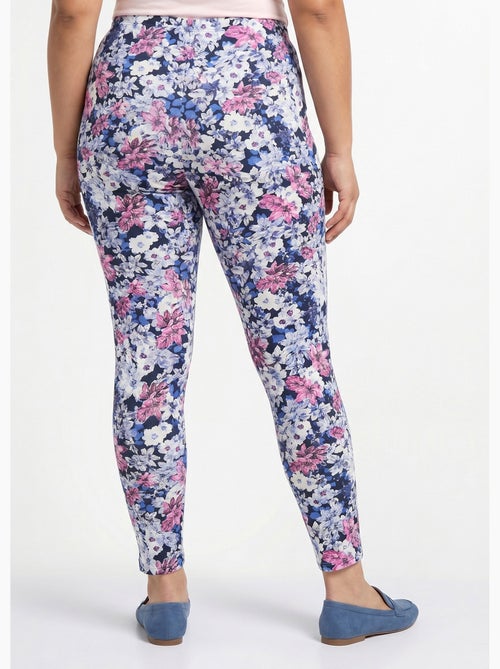 Legging imprimé ceinture élastiquée - Afibel - Kiabi