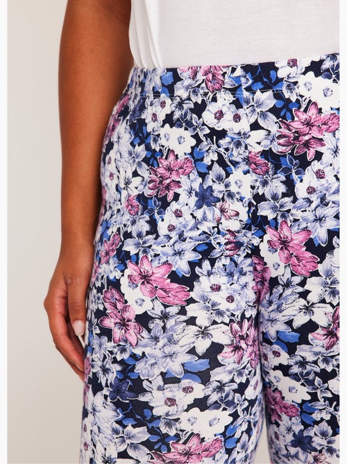 Legging imprimé ceinture élastiquée - Afibel - Kiabi