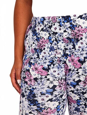 Legging imprimé ceinture élastiquée