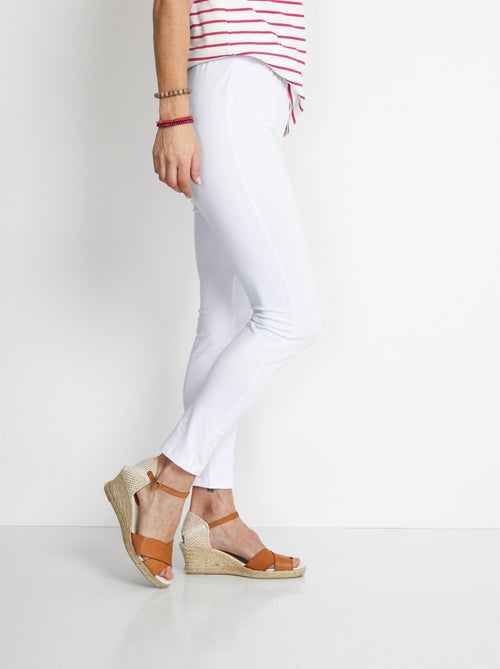 Legging imprimé ceinture élastiquée - Kiabi