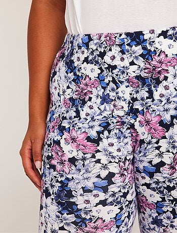 Legging imprimé ceinture élastiquée