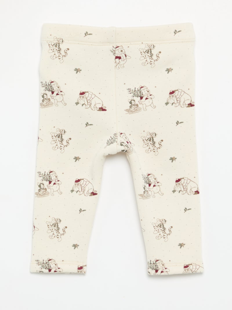 Legging imprimé 'Disney' Blanc - Kiabi
