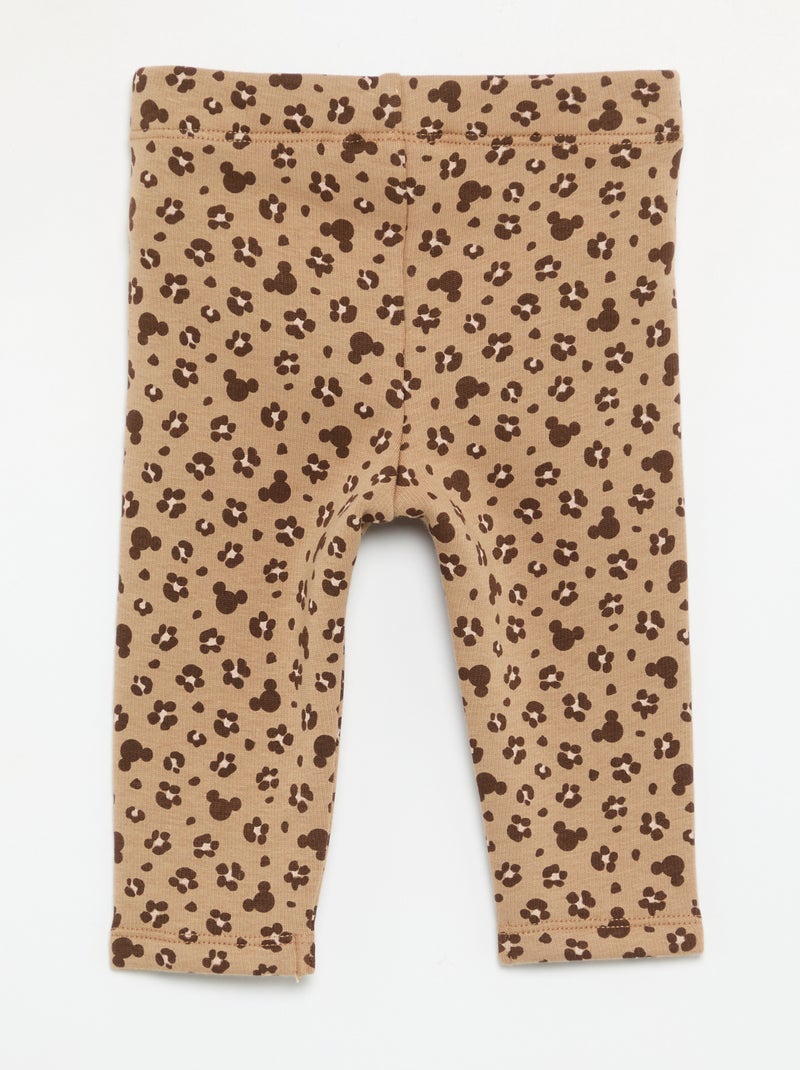 Legging imprimé 'Disney' Marron - Kiabi