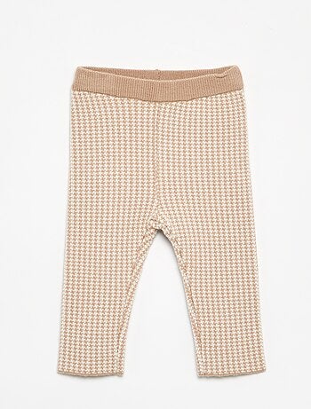 Legging imprimé en maille compacte