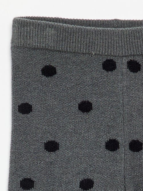 Legging imprimé en maille compacte - Kiabi