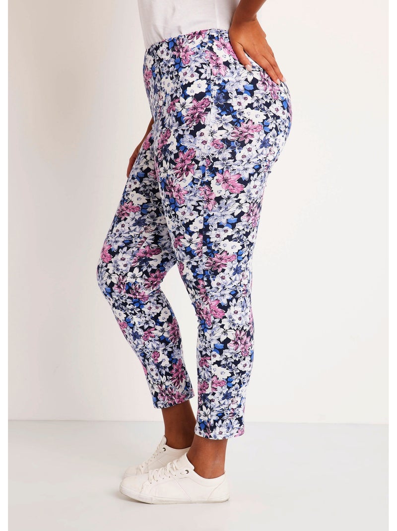 Legging imprimé taille élastiquée - afibel Rose - Kiabi