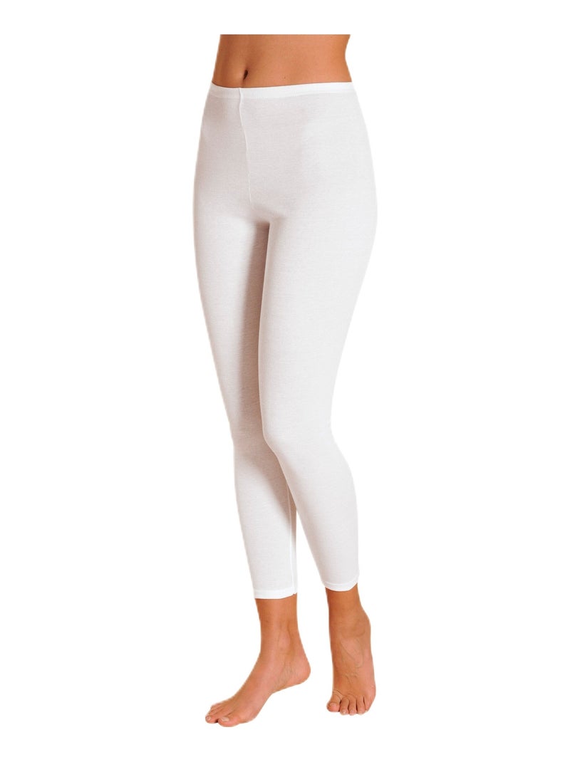 Legging jambes légères Blanc - Kiabi