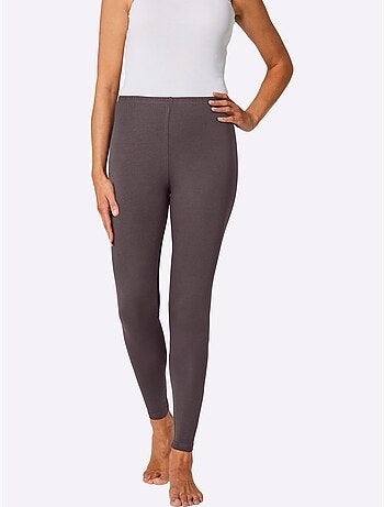 Legging Jersey Fin - Taille Courte - Witt - Lot de 2