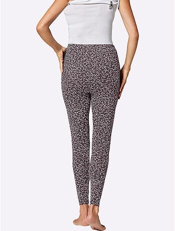 Legging Jersey Fin - Taille Courte - Witt - Lot de 2