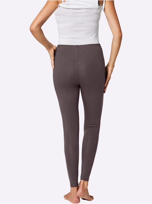 Legging Jersey Fin - Taille Courte - Witt - Lot de 2 - Kiabi