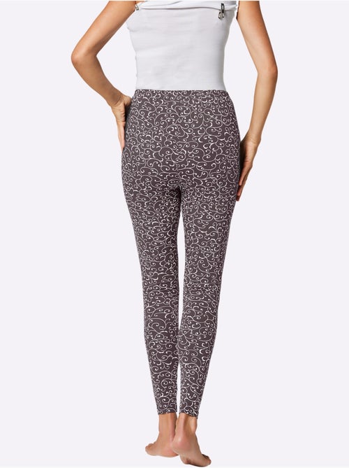 Legging Jersey Fin - Taille Courte - Witt - Lot de 2 - Kiabi