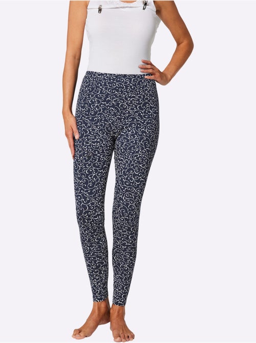 Legging Jersey Fin - Taille Standard - Witt - Lot de 2 - Kiabi