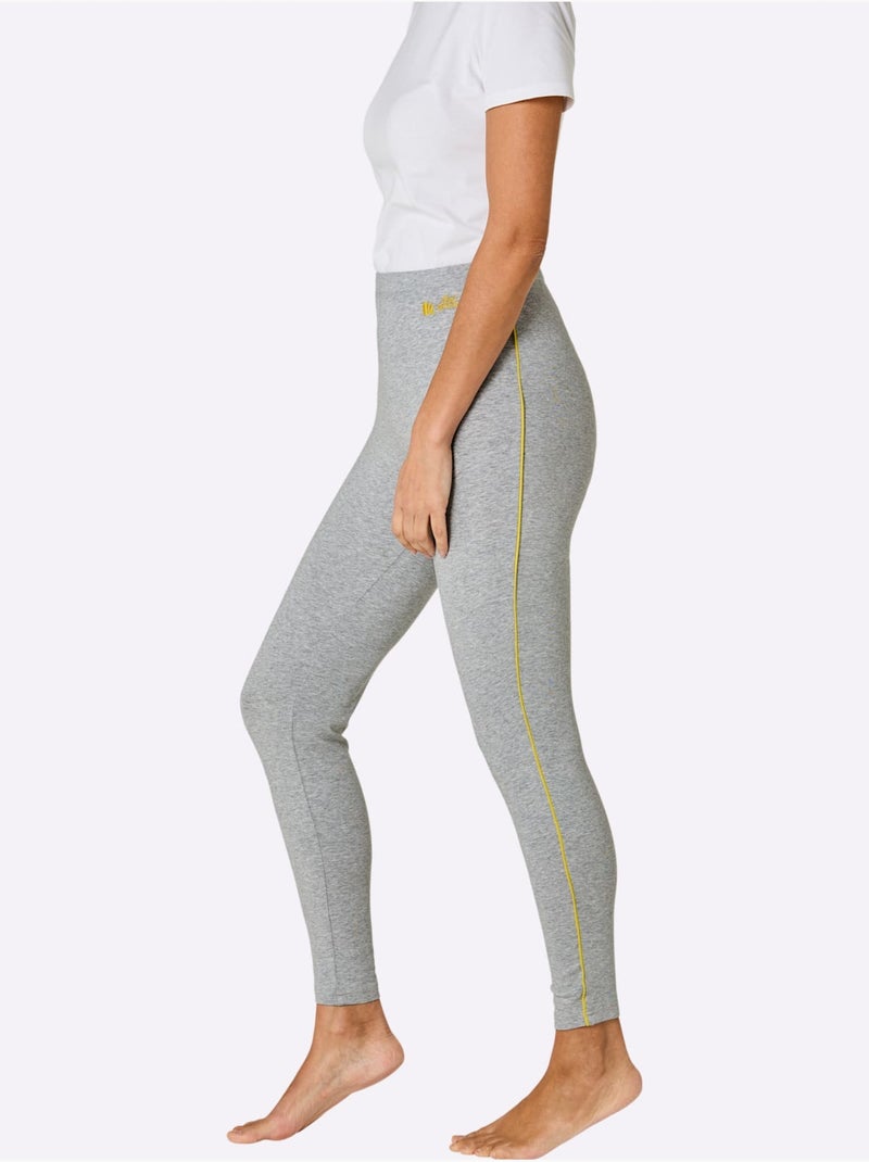 Legging Jersey Fin - Taille Standard - Witt Gris chiné - Kiabi