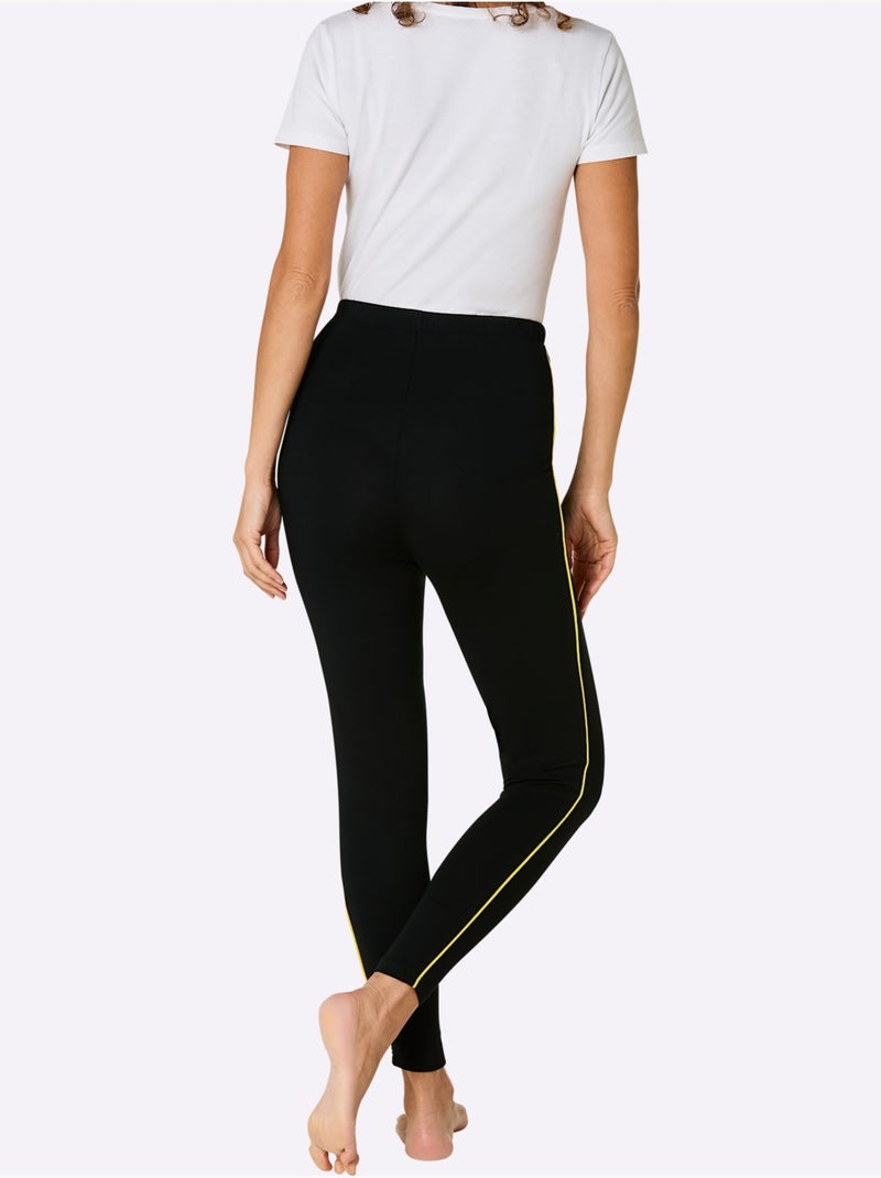 Legging Jersey Fin - Taille Standard - Witt Noir - Kiabi