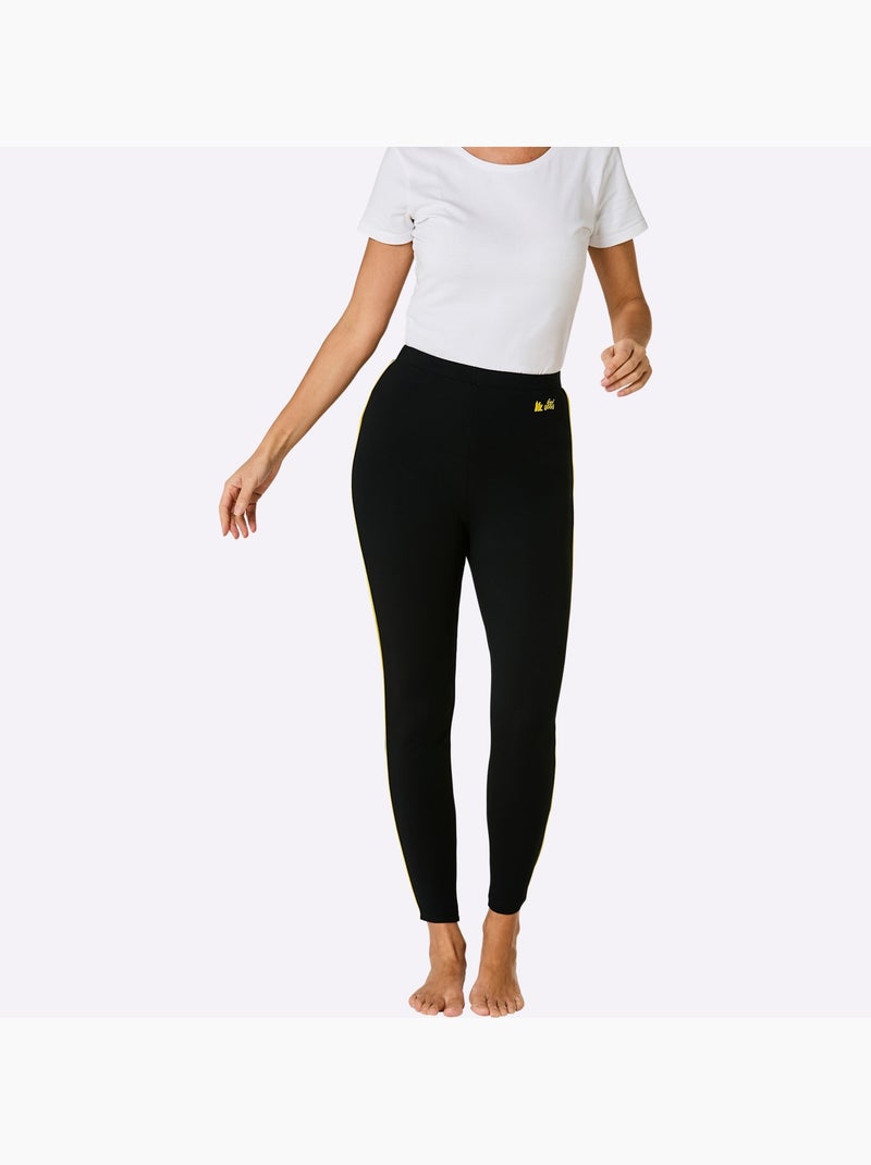 Legging Jersey Fin - Taille Standard - Witt Noir - Kiabi
