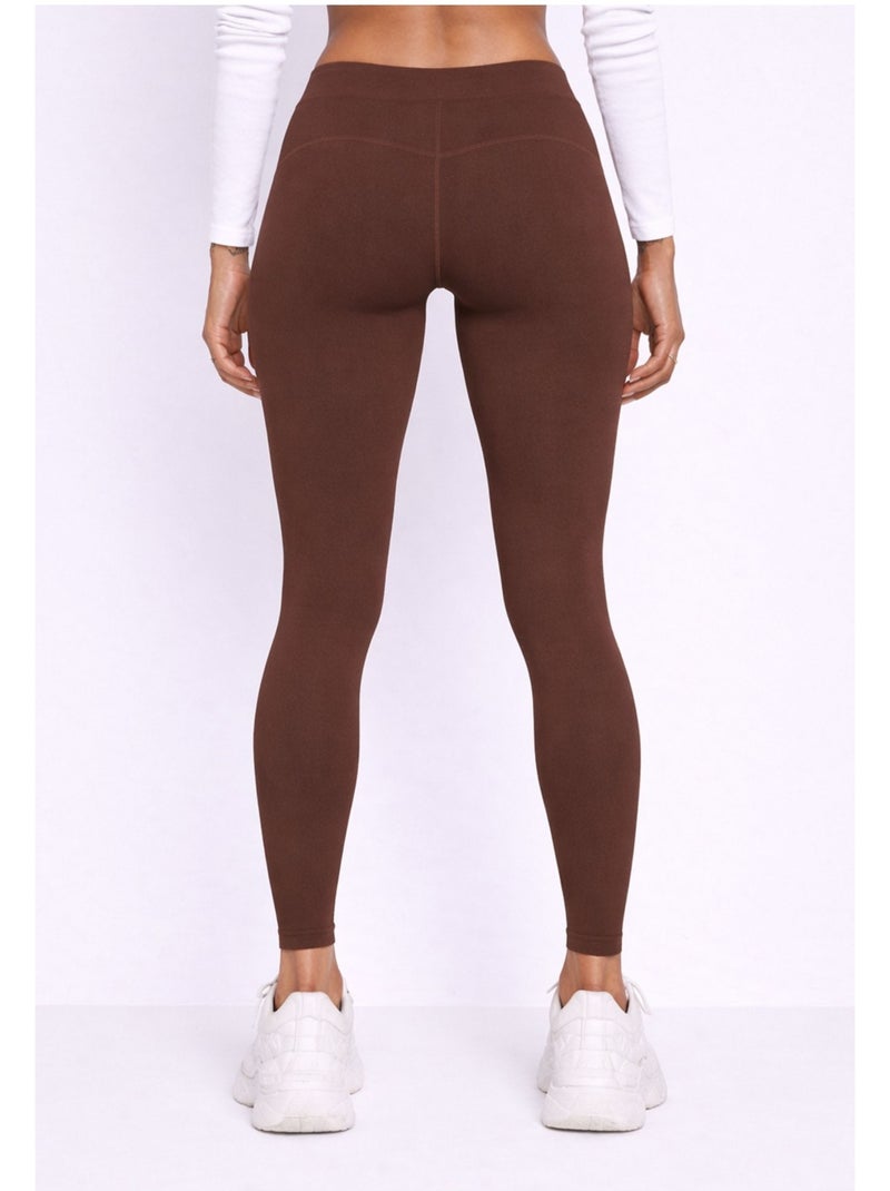 Legging Kebello Marron - Kiabi