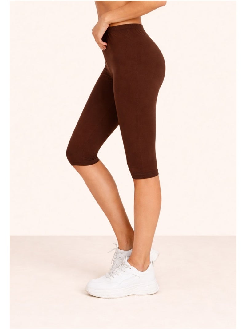 Legging Kebello Marron - Kiabi